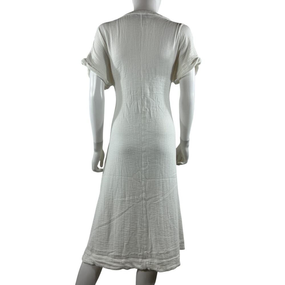 Hatch Textured White Rosa Dress Size 1 - Picture 3 of 4